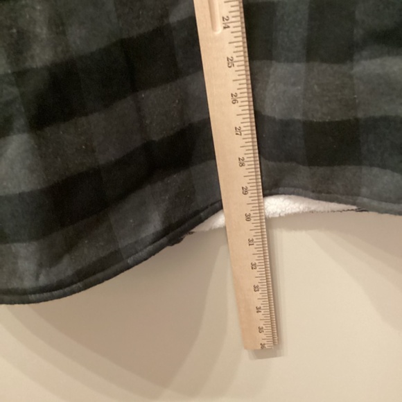 Nomad Sherpa Lined Flannel Gray Black Checkered Men Medium New With Tags MSRP 70 - Picture 6 of 11